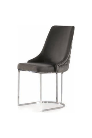 Bera Klass Ayak Nil Sandalye Gri