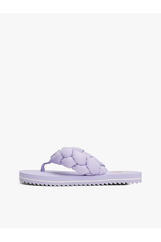 Tommy Hilfiger Kadın Terlik En0en02877vxp Purple
