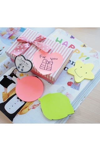Stick'n 21180 Yapışkanlı Yaprak Not Kağıdı 70x70 50 Yaprak Yeşil
