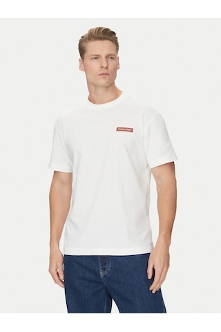 Calvin Klein Calvın Kleın Erkek T-shırt K10k114158-yaf Beyaz