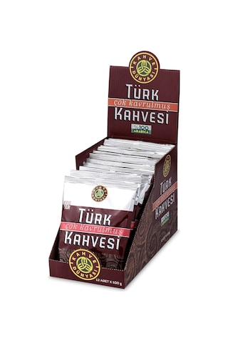 Kahve Dünyası Çok Kavrulmuş Türk Kahvesi 12 x 100 G