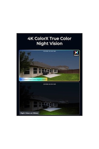 Reolınk 8mp Bullet 4mm Full Color Ip Kamera Poe Ip67 Cx810