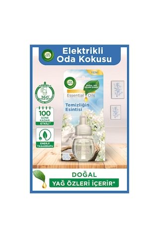 Air Wick Elektrikli Oda Kokusu Yedek Şişe Temizliğin Esintisi