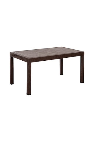 Rattan 90x150 Camsız Kahve Masa - Bahçe&balkon&teras Kahverengi Rattan 90x150 Camsız Kahve Masa - Bahçe&balkon&teras Kahverengi