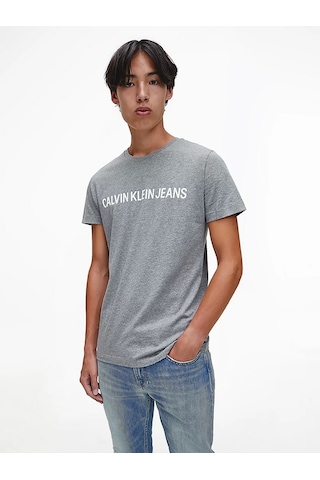 Calvin Klein Calvın Kleın Erkek T-shırt J30j307855-039 Gri