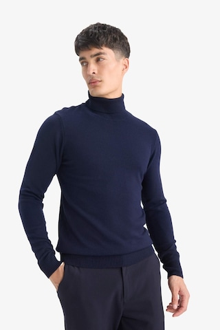 Defacto Slim Fit Dar Kesim Balıkçı Yaka Triko Kazak R1124az25wnnv64 Lacivert