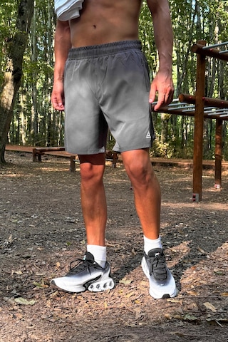 Flaw Fermuar Cepli Sportif Şort Füme Füme