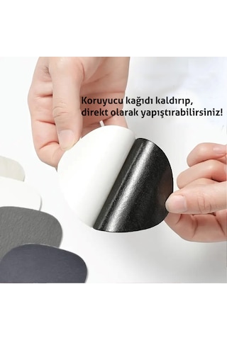 Suni Deri Ayakkabı Tamir Yaması Topuk Desteği Arkası Yapışkanlı