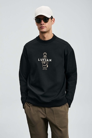 Lufian Simba Siyah Erkek Sweatshirt 112030175 Siyah