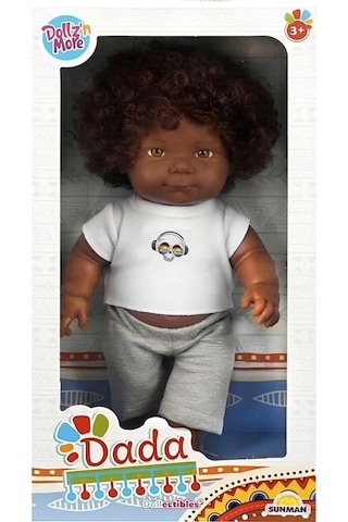 Dollz'n More Dada Kıvırcık Saçlı Bebek 60 Cm
