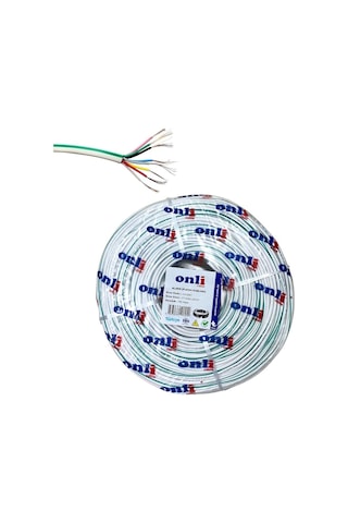 Onli Dt8 Alarm Diafon Kablosu 0.22mm 8canlı 250metre