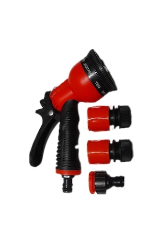 Plasyay 2 ve 8 Fonk Turuncu Sulama Tabancası Bay-Tec Modeli