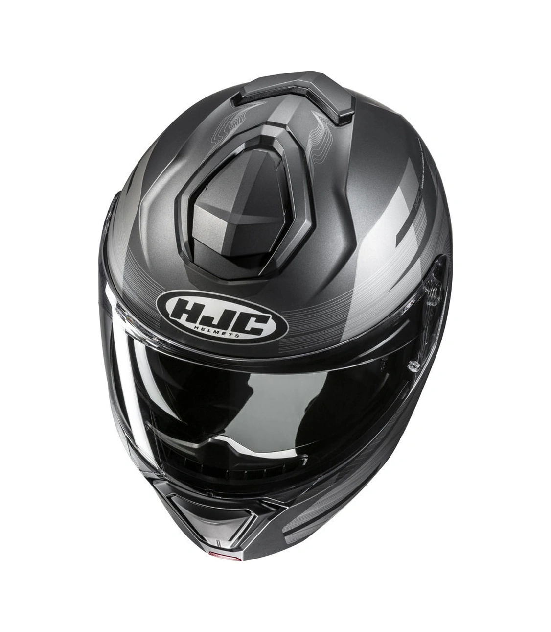Hjc İ91 Dusk Mc5sf Çene Açılır Motosiklet Kaskı Gri