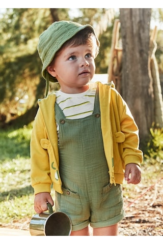 Mayoral Erkek Bebek 3 Parça Şapkalı Set 1649