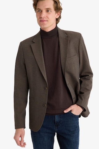 Defacto Modern Fit Blazer Ceket F7655ax25aubn571 Kahve