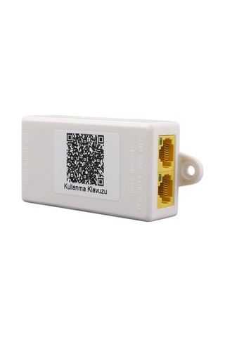 Uranıum Poe-rp12 1 Port Poe Giriş Besleme+ 2 Port Poe Çıkış 10/100 Plastik Kasa Poe Repeater