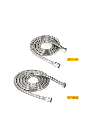 Suofeng Stahl Gövde Duş Hortumu 2 Metre - Patlama Ve Yüksek Sıcaklığa Dayanıklı, Bakır Uçlu Ve Bakır Çapaklı, Evde Kullanıma Uygun Diğer