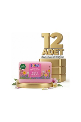 Safia Gliserinli Çiçek Bahcesi Banyo Sabunu 12x150 Gr Gliserin