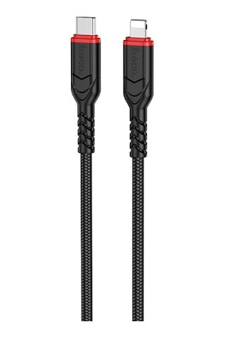 Hoco. X59 Victory 1m 20w Type-c To Lightning Pd Hızlı Şarj Data Kablosu - Siyah