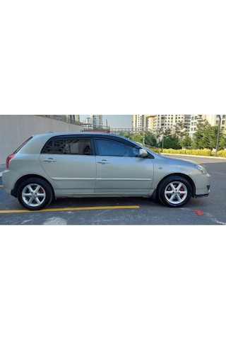 Toyota Corolla Uyumlu Hb Krom Cam Çıtası 2002-2007 4Prç Paslanmaz Çelik
