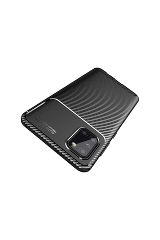 Samsung Uyumlu Galaxy A31 Kilif Karbon Tasarim Negro Silikon Kapak 414827436