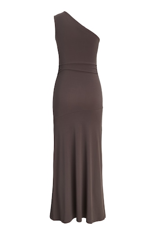 Jack & Jones Kadin Tek Omuz Kolsuz Uzun Elbise - Paulina - 12296483 Chocolate Martini