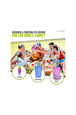 Mithra Life 4 Adet 250 Ml Kırılmaz Parti Piknik Bardağı Mıt1109