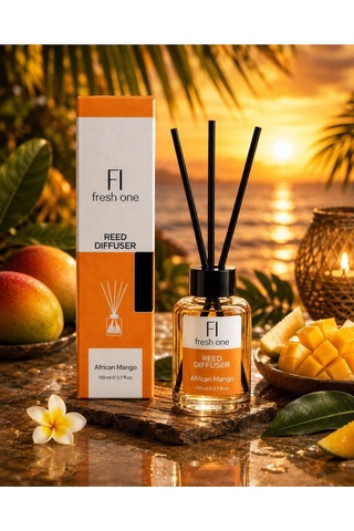 African Mango Çubuklu Oda Kokusu 110 Ml Tropikal Mango Esintili Kalıcı Ferah Ortam Kokusu