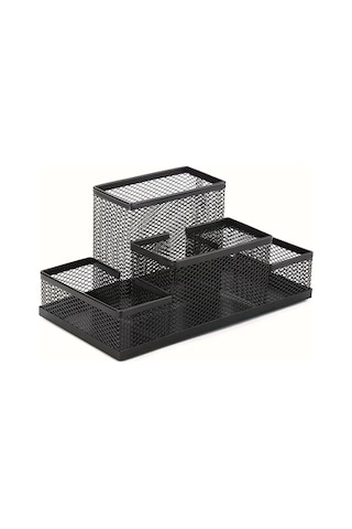 4 Bölmeli Metal Perforeli Organizer