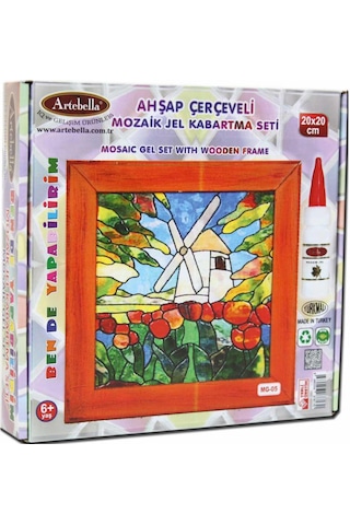 Mg-05 Artebella Jel Mozaik Kabartma Seti 20x20 Cm