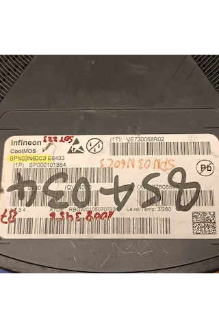 Spn03n60c3 0.7a 650v Sot223 Mosfet Transistör 4 Adet