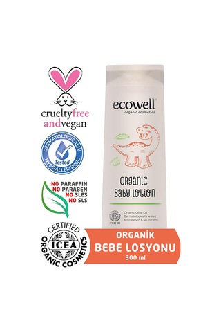 Ecowell Bebek Losyonu 1 x 300 Ml