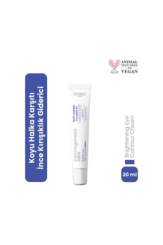Cosmogenesis Labs Göz Altı Aydınlatıcı Krem 20ml - Koyu Halka Ve Şişlik Karşıtı Nemlendirici Vegan (TRANEKSAMİK ASİT)