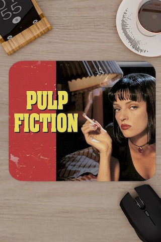 Pulp Fiction Ucuz Roman Tarantino V4 22x18 Gaming Kauçuk Kaymaz Taban Mouse Pad Fare Altlığı