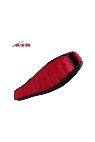 Evolite Alaska Kaz Tüyü -32 Derece Uyku Tulumu Kırmızı