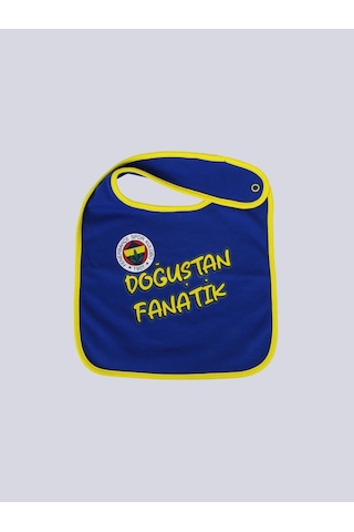 Bebek Doğuştan Fanatik Önlük Saks Mavı