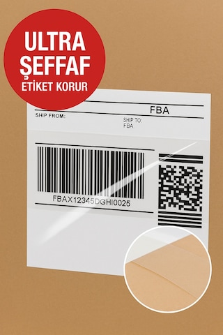 4 Adet-264 Metre Şeffaf Koli Bandı Extra Strong 40 Micron Kalınlık, Güçlü Yapışkan Diğer