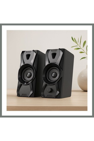 Mmb-trade 1+1 2.0 Usb Multimedya Hoparlör Seti 5w Mmbz