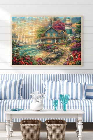 Anatolian 2000 Parçalık Puzzle - Mavi Konak 3964