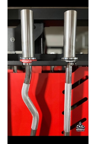 Sporfix 150 Cm Olimpik Bar-halter Barı-barfiks-fitness-ağırlık