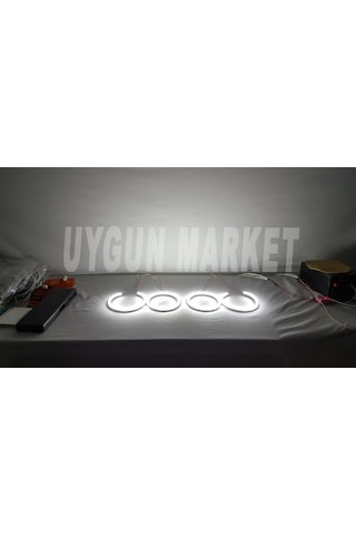 Bmw E90 Angel Seti, Beyaz, 4 Adet, E90 Beyaz Far İçi Halka, Bmw