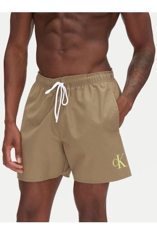 Calvin Klein Şort-7676 Yeşil