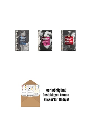 Kuyrukluyıldız Altında Bir İzdivaç Cep Boy + Şıpsevdi Günümüz Türkçesiyle + Kesik Baş Günümüz Türkçesiyle + Okuma Sticker'ları