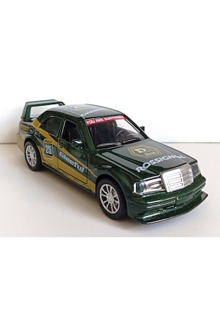 Dianomi 1:36 Ölçek Sesli Işıklı Metal Çek Bırak Mercedes Benz 190