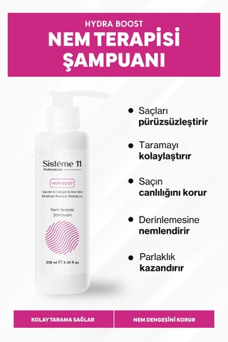 Sisteme 11 Nem Terapisi Şampuan 250 Ml