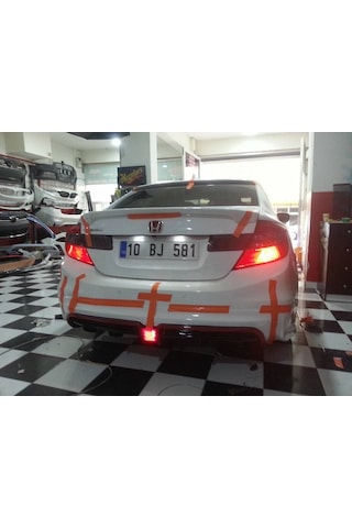 Honda Civic Fd6 Mugen Rr Arka Ek (Plastik) Honda Civic Fd6 Mugen
