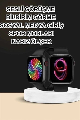 Mey İthalat Dokunmatik Akıllı Saat Yeni Nesil Kulaklık Kampanyası Anc Özelliği Yüksek Ses Kaliteli