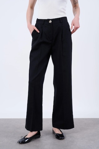Premium Keten Siyah Pantolon Siyah