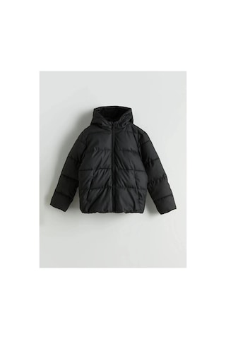 LC Waikiki Lcw Kidssiyah Kapüşonlu Erkek Çocuk Şişme Mont New Blaçocuk Kız