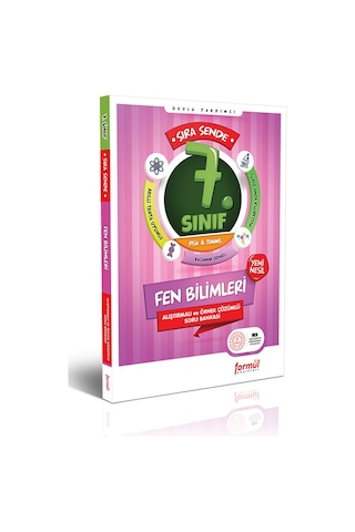 Formül Yayınları 7. Sınıf Sıra Sende Fen Bilimleri Alıştırmalı Ve